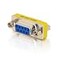 C2G 02781 DB9 FF Serial RS232 Mini Gender ChangerCoupler Nickel 15 Inch