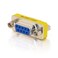 C2G 02781 DB9 FF Serial RS232 Mini Gender ChangerCoupler Nickel 15 Inch