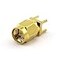 DGZZI 5Pack SMA Male RF Coaxial Adapter 4 Pins Square Stand Straight Connector PCB Panel Mount Plug Jack Connector