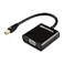 Cable Matters Mini DisplayPort to VGA Adapter Mini DP to VGA in Black Thunderbolt and Thunderbolt 2 Port Compatible