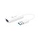 j5create USB to VGA Adapter Cable MultiMonitor Desktop Display USB Video Card Converter 1080p HD Playback Compatible with Windows and Mac White JUA214