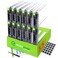 WORKDONE 12Pack 35 Hard Drive Caddy Compatible for Dell PowerEdge Selected 1415th Gen Servers with Detailed Setup Manual Front Sticker Labels Screwdriver Strong Tray Screws