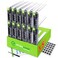 WORKDONE 12Pack 35 Hard Drive Caddy Compatible for Dell PowerEdge Selected 1415th Gen Servers with Detailed Setup Manual Front Sticker Labels Screwdriver Strong Tray Screws