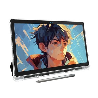 PicassoTabX11 Standalone Drawing Tablet No Computer Needed Pro Drawing Apps Tutorials 11 Laminated 2K Screen 4096 Pressure Stylus Pen Portable Digital Graphic Tablet for Artists X11