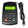XCRFID USB 15 Keys Keypad Numeric Keyboard NumpadDigital KeyboardPin Pad with LCD Plug and Play Support EPOS System