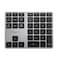 Macally Bluetooth Number Pad for Laptop Slim Aluminum Design Rechargeable Wireless Numeric Keypad 35 Key Numpad Keyboard for Data Entry for Mac MacBook ProAir iPad iPhone iOS PC Android