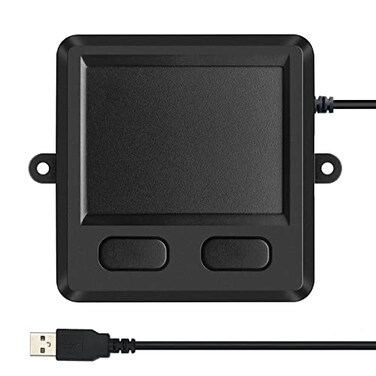 M MC Saite MCSaite Wired USB Touchpad Portable Trackpad Fit with Professional or Industrial Use for Computer Laptop Mac Notebook