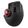 ELECOM Trackball Mouse Wireless Ergonomic Mouse 3 Device Connection Wired USB Bluetooth Track Ball Mouse Thumb Control Compatible for PC Laptop Mac Windows macOS EXG Pro MXPT1MRXBK