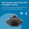 Kensington Orbit Wireless Trackball with Scroll Ring Space Gray K72675WWBlackGrey