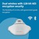 Kensington Orbit Wireless Trackball with Scroll Ring White K70991WW