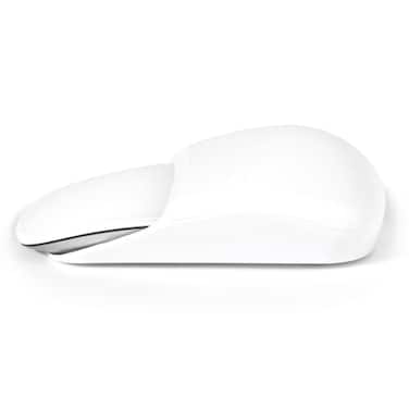 Ascrono Mouse Grip Perfect Accessory for Apple Magic Mouse 2 Ergonomic Grip Enhanced Comfort Optimal Control and Added Protection in White