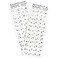 MUBUY-GOL 2 Pack Universal Russian Keyboard Stickers White Background with Black Lettering for Computer Laptop Notebook Desktop Replacement Computer Keyboard Stickers Russian
