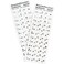 MUBUY-GOL 2 Pack Universal Russian Keyboard Stickers White Background with Black Lettering for Computer Laptop Notebook Desktop Replacement Computer Keyboard Stickers Russian