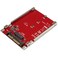 StarTech.com StarTechcom M2 PCIe NVMe to U2 SFF8639 Adapter Not Compatible with SATA Drives or SAS Controllers For M2 PCIe NVMe SSDs PCIe M2 Drive to U2 Host Adapter M2 SSD Converter TAA