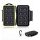 JJC 16 Slots Micro SD Card Holder Micro SD Card Case Micro SD Micro SDHC Micro SDXC Card Storage Micro SD Card Organizer with Carabiner WaterResistant AntiShock