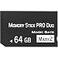 HSANYIUR HighPerformance 64GB Memory Stick Pro Duo MARK2 Seamless Compatibility with PSP100020003000 CyberShot DSC DSLR Handycam