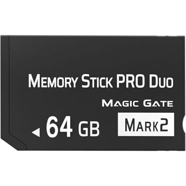 HSANYIUR HighPerformance 64GB Memory Stick Pro Duo MARK2 Seamless Compatibility with PSP100020003000 CyberShot DSC DSLR Handycam