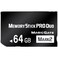 GYWY HighCapacity 64GB Memory Stick Pro Duo MARK2 Fully Compatible with PSP100020003000 CyberShot DSC DSLR Handycam