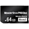 GYWY HighCapacity 64GB Memory Stick Pro Duo MARK2 Fully Compatible with PSP100020003000 CyberShot DSC DSLR Handycam