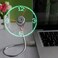 ONXE LED USB Clock Fan with Real Time Display FunctionStocking Stuffers for Men Christmas GadgetsFathers Day Gifts
