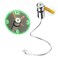 ONXE LED USB Clock Fan with Real Time Display FunctionStocking Stuffers for Men Christmas GadgetsFathers Day Gifts