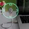 ONXE LED USB Clock Fan with Real Time Display FunctionStocking Stuffers for Men Christmas GadgetsFathers Day Gifts