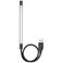 Mudder Portable USB Laptop Light Flexible Stick Dimmable Touch Switch LED White Lamp for Laptop Computer PC Black