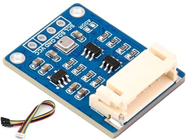 waveshare BME688 Environmental Sensor with AI Function Supports TemperatureHumidityBarometric PressureGas Detection I2C and SPI Support Raspberry PiRaspberry Pi PicoArduino ESP32etc