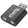 Plugable USB Audio Adapter Adds 35mm Speaker and Microphone Ports Because Your Laptop or PC Lacks an Audio Jack Compact External Sound Card Replacement PlugandPlay for Windows Mac Linux