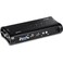 TRENDnet 4Port USB KVM Switch Kit with Audio TK409K Control Up to 4 Computers Windows Linux Mac OS Compliant 2048 x 1536 VGA Resolution NDAA TAA Compliant KVM Cables Included Black