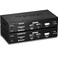 TRENDnet KVM Extension Kit Extend KeyboardVideoMouse Controls up to 100 Meters 328 ft HotKeys Transmitter Receiver PS2 VGA TKEX4