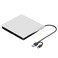 ROOFULL External CDDVD Drive for Mac Laptop USB 30 USBC Portable DVD CD ROM Reader Player Burner Writer Rewriter for Apple MacBook ProAir iMac Windows 1110 Laptop Computer White