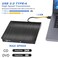 Gotega External DVD Drive USB 30 Portable RW DVD Player for CD ROM Burner Compatible with Laptop Desktop PC Windows Linux OS Apple Mac Black