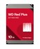 WD Western Digital 10TB Red Plus NAS Internal Hard Drive HDD 7200 RPM SATA 6 GBs CMR 512 MB Cache 35 100EFGX