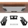 IFCASE Under Desk Laptop Mount Metal Under Desk Shelf Holder for Laptop Mac mini MacBook Keyboard with AntiScratch Silicone Black