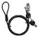 Sendt 10 Pack Black NotebookLaptop Keyed Alike Locks