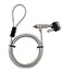 Sendt Silver Notebook Laptop Keyed Lock for Nano Security Slots