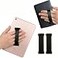 WUOJI Hand Holder Strap for ipad Tablet Hand Holder Strap Universal Handle Grip for iPad Kindle Mini Tablets and Cases Black 2PC