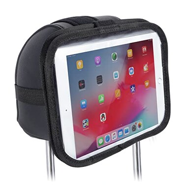 WixGear Universal Tablet Headrest Mount Adjustable Lightweight and Durable Car Holder for iPads Tablets and EReaders Fits Devices Up to 10inch Screen
