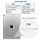 JETech Screen Protector for iPad 97Inch 20182017 Model 6th5th Generation iPad Air 1 iPad Air 2 iPad Pro 97Inch Tempered Glass Film