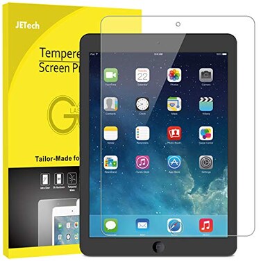 JETech Screen Protector for iPad 97Inch 20182017 Model 6th5th Generation iPad Air 1 iPad Air 2 iPad Pro 97Inch Tempered Glass Film