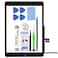 TSIOFO for iPad 9 9th Gen 2021 A2602 A2603 A2604 A2605 Screen Replacement Glass Touch Digitizer Repair Kit with Home Button Tools Only for iPad 9 9th Generation