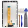 sunways Tablet Complete Screen LCD Digitizer Touch Assembly Replacement for LTE Version Samsung Galaxy Tab A7 Lite Tab A7 Lite LTE SMT225 with Tool Kit White 87