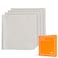 UPPERCASE Designs GhostBlanket Microfiber Cleaning Cloth for Glasses Tablet Laptop Screens Phone Screens Camera Lenses 4 Pack