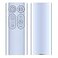 PZL Replacement Remote Control for Dyson Fan AM11 TP01 TP00 Silver No Battery Without Magnetic Function