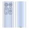 PZL Replacement Remote Control for Dyson Fan AM11 TP01 TP00 Silver No Battery Without Magnetic Function