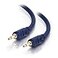C2G 40619 Velocity 35mm MM Mono Audio Cable 3Ft Blue