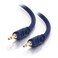 C2G 40619 Velocity 35mm MM Mono Audio Cable 3Ft Blue