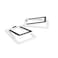 Kanto S2 Tilted Desktop Speaker Stands for Small Speakers Compact 23 Studio Monitors Supports 6 lbs Damping Foam Padding White Pair