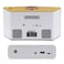 Aiwa Exos 5 Wireless Speaker Unleash Powerful Sound and Versatile Connectivity OnTheGo Experience Bluetooth Freedom FM Radio Clock 20W RMS LCD Display and Alarm Clock Functionality